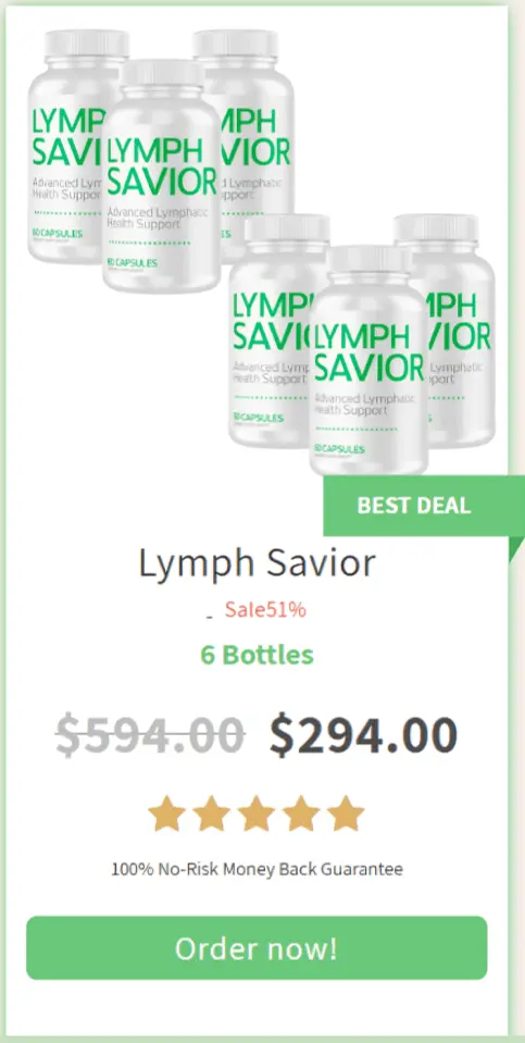 Lymph Savior best offer package price